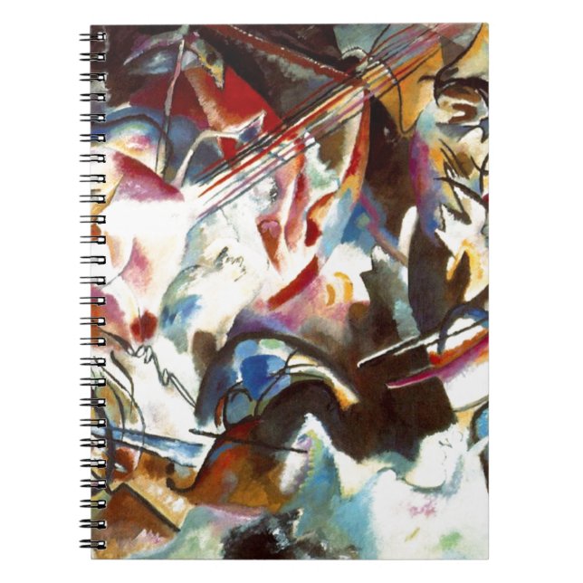 Carnet Kandinsky Composition Abstraite VI (Devant)