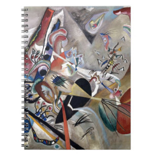 Carnet Kandinsky En Gris Oeuvre Abstraite