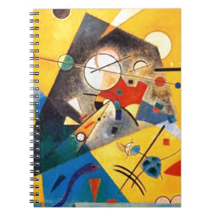 Carnet Kandinsky Harmonie calme Art Abstrait