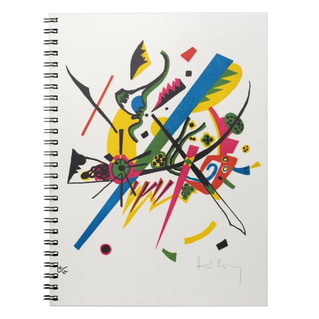 Carnet Kandinsky - Petits Mondes 1 (Small Worlds 1) (Devant)