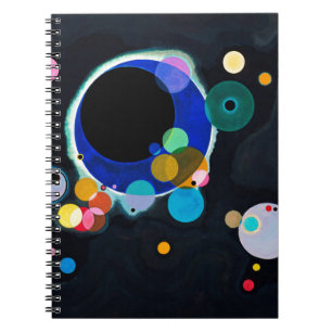 Carnet Kandinsky Plusieurs Cercles Abstrait