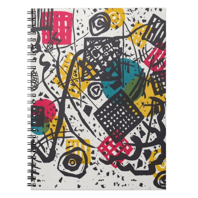 Carnet Kandinsky Small Worlds V Classic Abstrait (Devant)