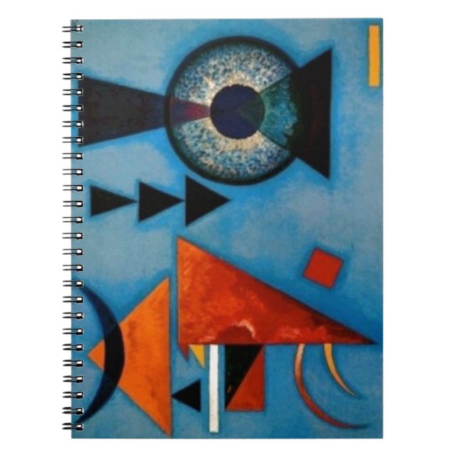 Carnet Kandinsky Soft Hard Abstrait (Devant)