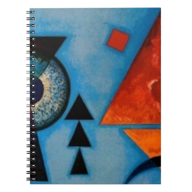 Carnet Kandinsky Soft Hard Abstrait (Devant)