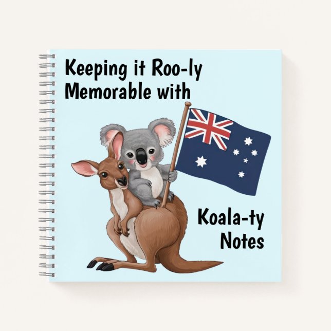 Carnet Kangaroo et Koala (Devant)