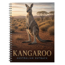 Kangourou Faune de l'arrière-pays australien ANIMA