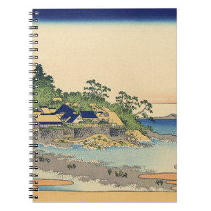 Carnet Katsushika Hokusai Enoshima dans la province de Sa