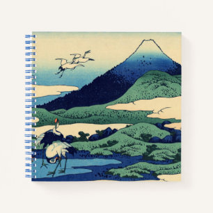Carnet Katsushika Hokusai - Umegawa dans la province de S
