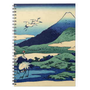Carnet Katsushika Hokusai - Umegawa in Sagami province