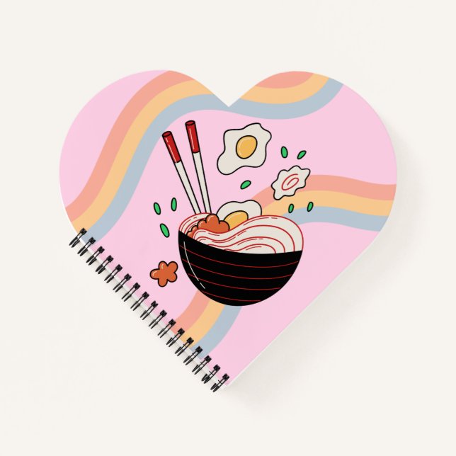 Carnet Kawaii japonais Ramen Apron (Devant)