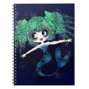 Carnet Kawaii Mermaid si mignon