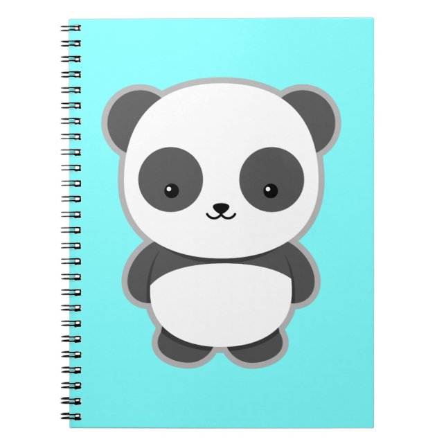 Carnet Kawaii Panda (Devant)