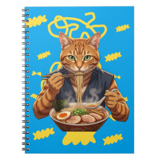 Carnet Kawaii Ramen Cat Aesthetic – Japanese Pop Art