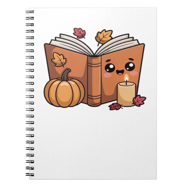 Carnet kawaii thanksgiving book Oversize T-shirt (Devant)