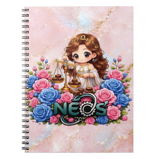 Carnet Kawaii Zodiac Neos Balance (Devant)