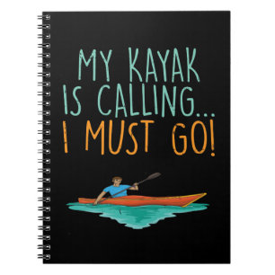 Carnet Kayaking Kayak cadeau