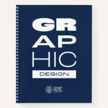Kean MGC Graphic Design Spiral Notebook