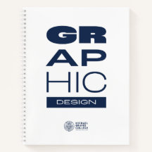 Kean MGC Graphic Design Spiral Notebook