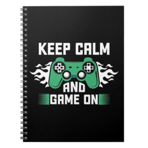 Carnet Keep Calm and Game