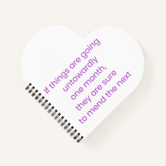 Carnet Keep calm, wait till next month