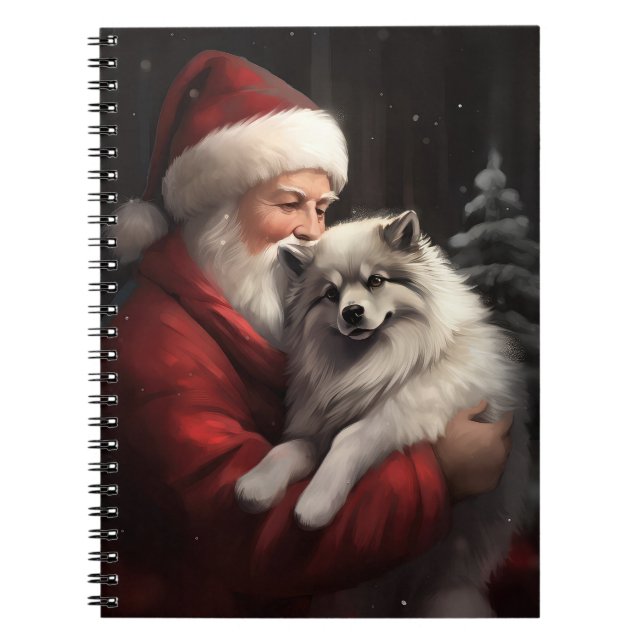 Carnet Keeshony Avec Noël Festif Du Père Noël (Devant)