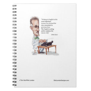 Carnet Kerr/Londres James Joyce & l'anglais sont une tort