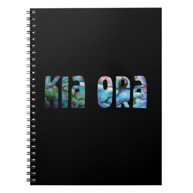 CARNET KIA ORA KIWI SOUHAITE (Devant)