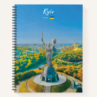 Carnet Kiev, Ukraine - Monument de la mère Ukraine Spiral