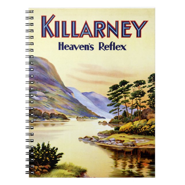 Carnet Killarney ~ Le réflexe du ciel (Devant)