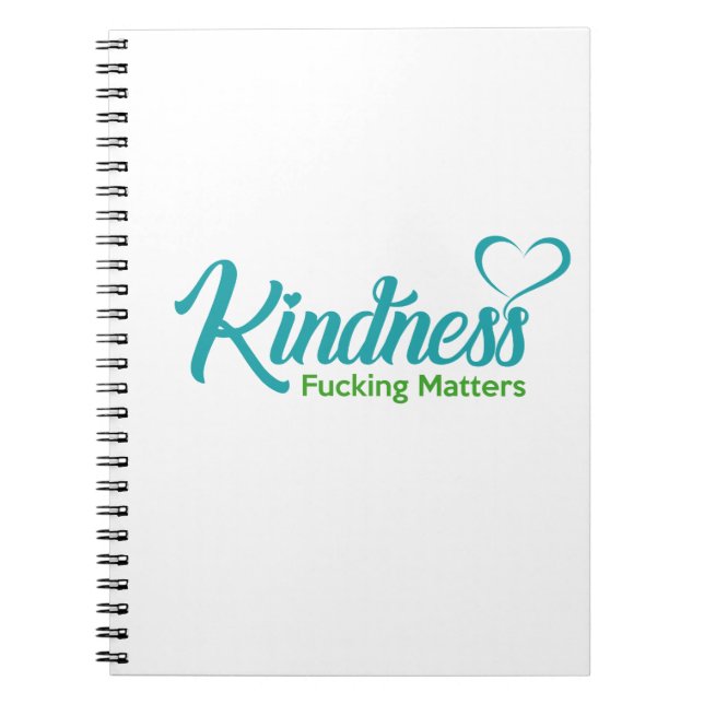 Carnet Kindness Fing Matters (Devant)