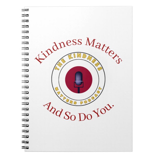 Carnet Kindness Matters And So Do You  (Devant)