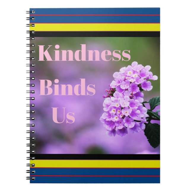 Carnet Kindness nous lie Sticker (Devant)