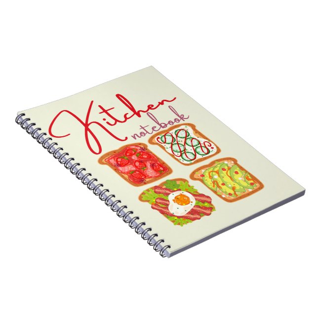 Carnet Kitchen Notebook for Home Cooking and Recipe  (Côté Droit)