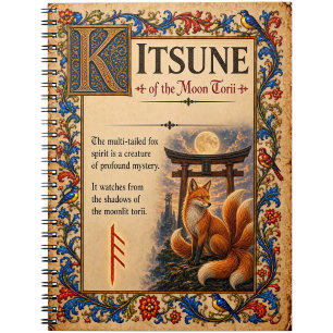 Carnet Kitsune, Art du Bestiaire Médiéval