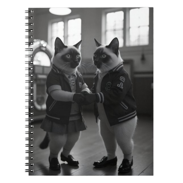 Carnet Kitties Sock Hop (Devant)