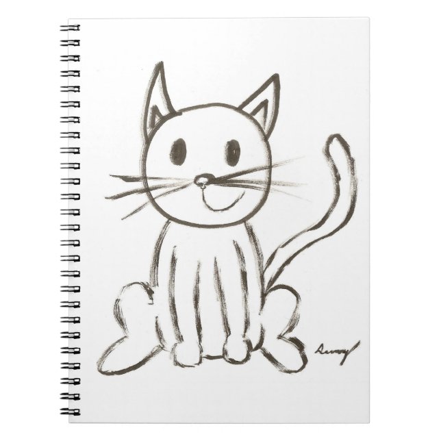Carnet Kitty Peint (Devant)