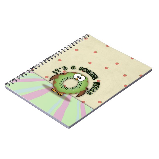 Carnet kiwi donowl (Côté gauche)