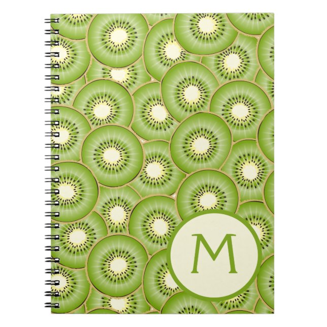 Carnet Kiwi Fruit Pattern (Devant)