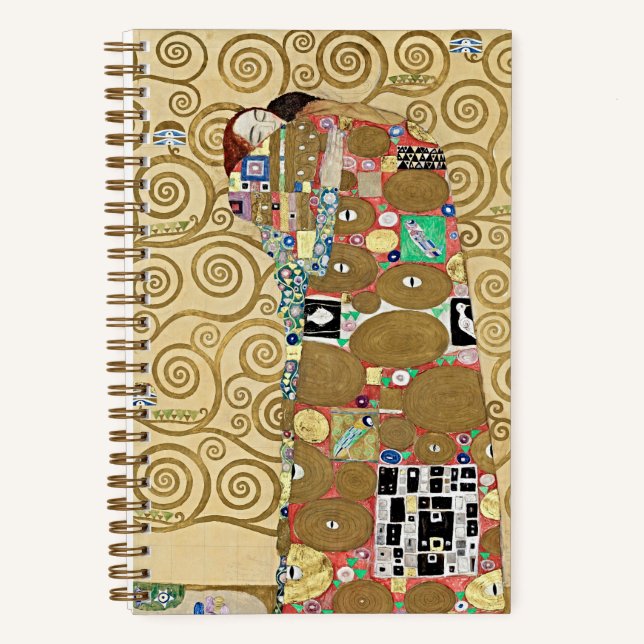 Carnet Klimt Fulfillment Art Nouveau Notebook (Recto)
