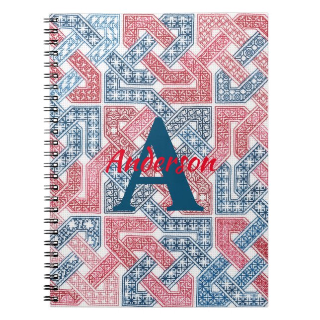 Carnet Knotwork Sampler - All Twisted Up (Devant)