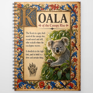 Carnet Koala, Art du Bestiaire Médiéval