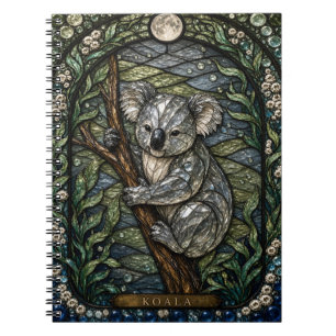 Carnet Koala Haut Canopée Illumina Vitrail