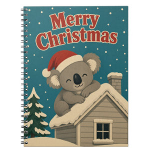 Carnet Koala Toit Hiver Animal Noël