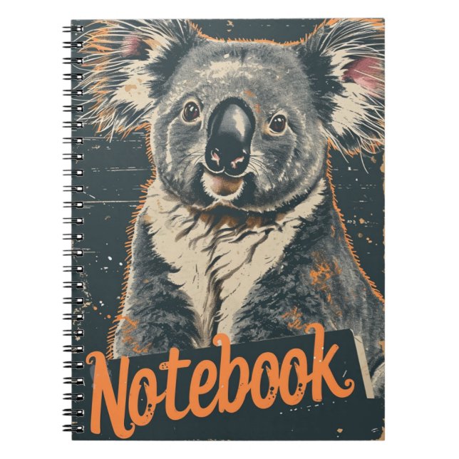 Carnet Koala Vintage (Devant)
