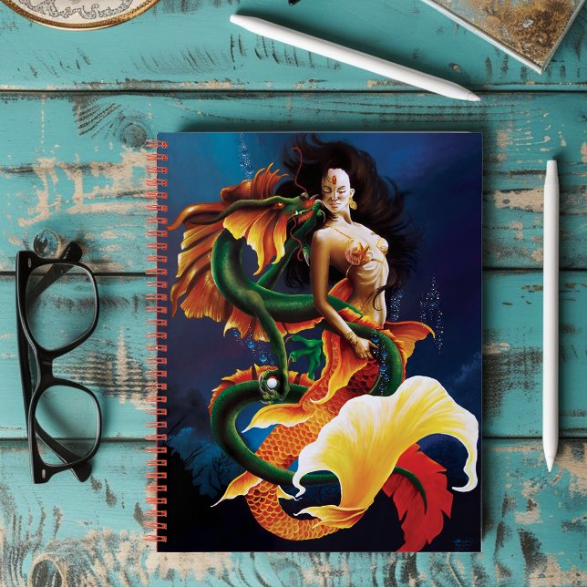 Carnet Koi Mermaid et Dragon (Créateur téléchargé)
