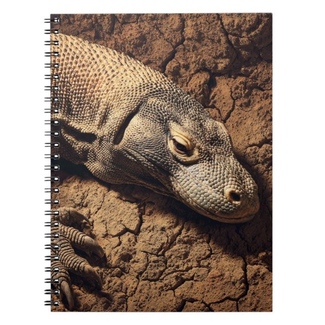 Carnet Komodo Dragon Earth Tones (Devant)