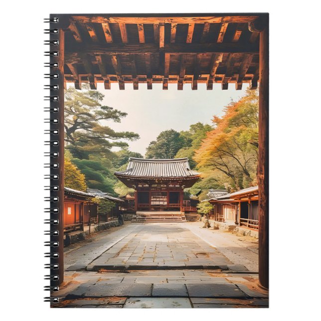 Carnet Komorebi - Le Temple Ensoleillé (Devant)