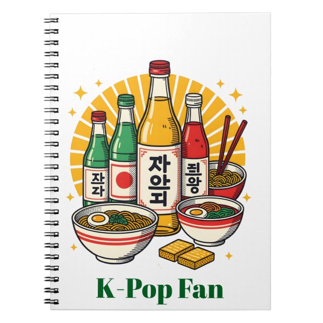 Carnet Korean Pop Culture Chest Print (Devant)
