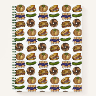 Carnet Kosher Pickle Blintz Knish Bagel Jewish Deli Foods