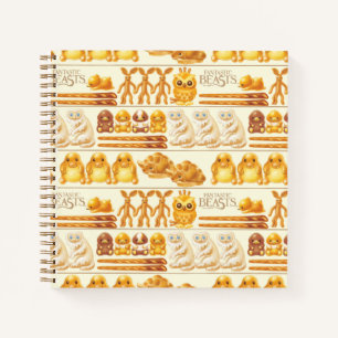 Carnet Kowalski Bakery Rows of Traitements Motif